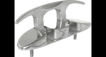 Talamex opvouwbare RVS Cleat 114mm x 38mm schroefmontage