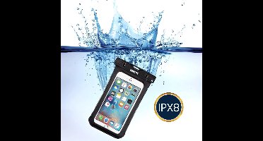 A merk kwalitatief ESR - Waterdichte Telefoon Hoes – GSM Pouch - Case - Tasje - Zak - Dry Bag - Water Bestendig – Universeel – Zwart / Transparant & IPX8 waterdicht gecertificeerd