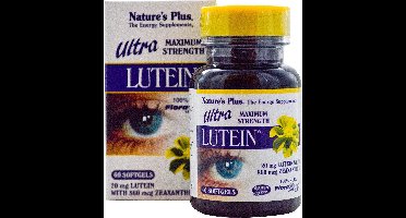 Ultra Lutein, Maximum Strength, 20 mg (60 Softgels) - Nature's Plus
