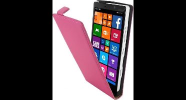 Mobiparts - roze premium flipcase - Nokia Lumia 930