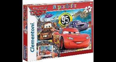 Disney Cars - Clementoni Super Color Puzzel - 104 stukjes