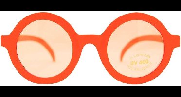 Nerd feest brillen oranje - EK Voetbal