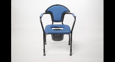 Toiletstoel - Blauw Vast