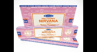 Satya Nag Champa Eastern Nirvana wierook 12 x 15 gram