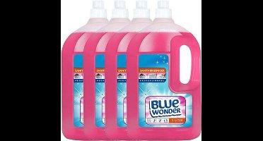 Blue Wonder Professioneel Sanitairreiniger Grootverpakking - 4x 3000 ml (12 liter)