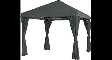 Outdoor Living Paviljoen Yasumi 3 x 3 meter - Grijs
