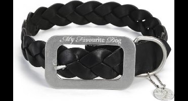 Leren halsband