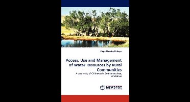 Access, Use and Management of Water Resources by Rural Communities