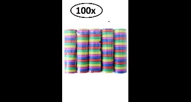 100x Serpentines rollen  bont brandveilig