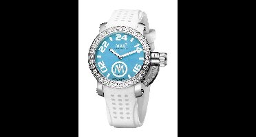 Max 5 -MAX559 - Horloge - Rubber - Wit - 36mm