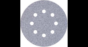 wolfcraft - Schuurpapier voor excentrische schuurmachines - 5 Stuks - Ø 125 mm - korrel 80 - 1152000