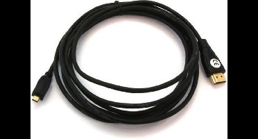 High Speed HDMI to Micro HDMI with Ethernet 3M OD4.0