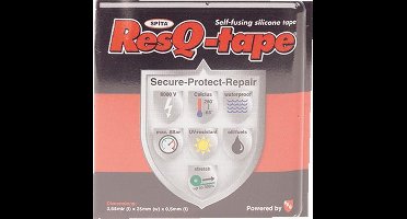 Resq Tape 25.4Mmx3.65M .5Mm Bruin