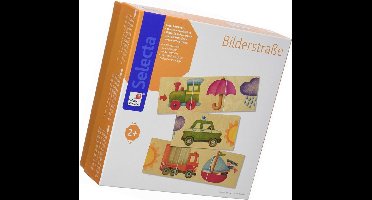 Leuke puzzelstraatjes - Selecta - Houten Speelgoed