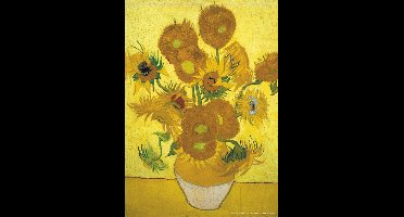 Vincent van Gogh poster - vaas - zonnebloemen - kunst - 50 x 70 cm