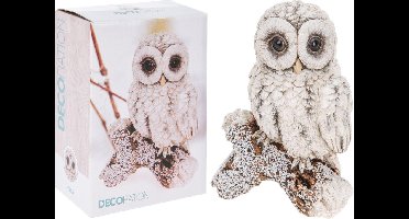 Winteruil op tak 13cm poly Nampook