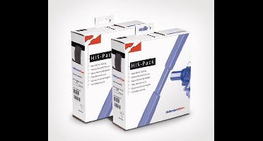 HellermannTyton 300-30160 Krimpkous zonder lijm Zwart 1.60 mm 0.80 mm Krimpverhouding:2:1 10 m