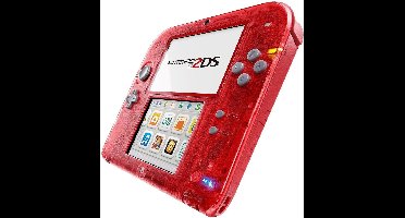 Nintendo 2DS Handheld Console - Transparant Rood