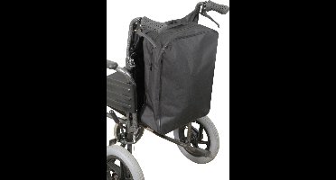 Aidapt Scootmobieltas grote rits - Waterafstotend - Zwart