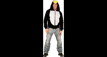 Eendenvest met capuchon voor volwassenen - Verkleedkleding - One size