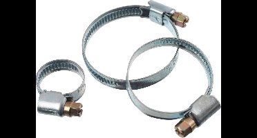 Ubbink - Wormslangklem verzinkt 32mm set á 2 stuks - pomp- en filteraccessoires