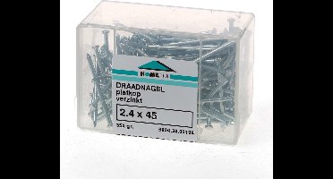 Hoenderdaal Draadnagel platkop 2,4x 45 blank(350)