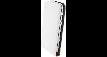 Mobiparts - witte premium flipcase voor de Samsung Galaxy S5 Mini