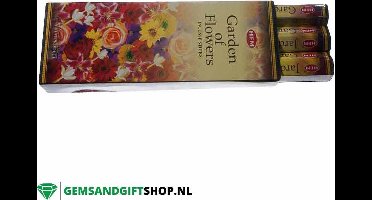 HEM Wierook - Garden of Flowers - Slof (6 pakjes/120 stokjes)