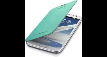 Samsung Flip Cover voor de Samsung Galaxy Note 2 - Groen