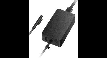 Microsoft LAG-00006 netvoeding & inverter Binnen 44 W Zwart