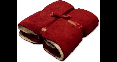 D- Unique Living | Coby plaid 130x160cm red