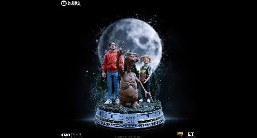 E.T. The Extra-Terrestrial Deluxe Art Scale Statue 1/10 E.T., Elliot and Gertie 19 cm