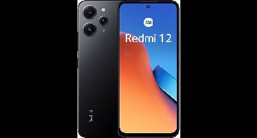 Smartphone Xiaomi REDMI 12 6,79" Black 128 GB 4 GB RAM