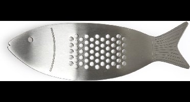 Kikkerland Vis Knoflookpers - Vaatwasser bestendig