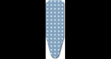 D&L Strijkplankhoes 5 Laags - Maat C voor een breedte van 30 tot 52cm en lengte van 126 tot 140cm - blauw bol