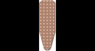 D&L Strijkplankhoes 5 Laags - Maat B voor een breedte van 43 tot 52cm en lengte van 100 tot 125cm - Roest bol