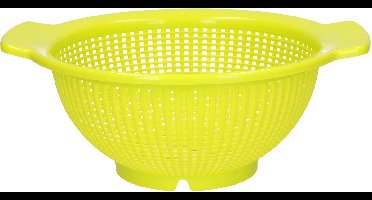 Plasticforte Keuken vergiet/zeef - kunststof - D23 x H10 cm - groen