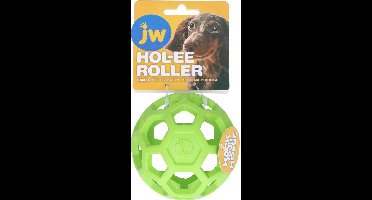 JW HOL-EE ROLLER – Hondenspeeltje - Hondenspeelgoed - Hondenbal - S - Ø 9 cm - Natuurrubber - Groen