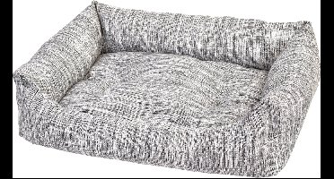 Duvoplus - Dierenkussen - Hond - Mand Rechthoekig Cliff 70x60x18cm Grijs - 1st