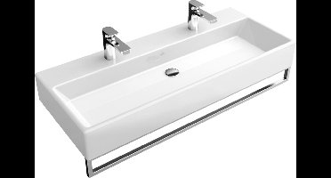 Villeroy & Boch Memento handdoekhouder 92x13 cm, glans edelstaal