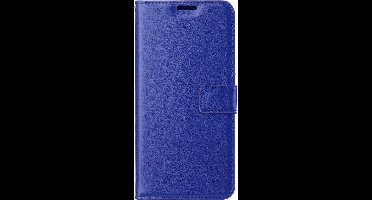 Hoesje geschikt voor Oppo A57 / A57s | Book Case | Boekhoes met Pasjeshouder | Portemonneehoesje met Kaartenhouder | Blauw