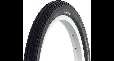 AMIGO Buitenband Ortem M1500 - Fietsband 16 Inch - ETRTO 47-305 - Zwart