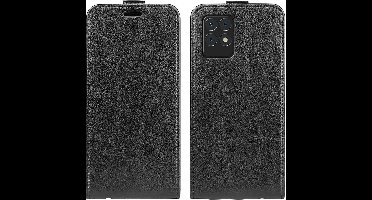 Just in Case hoesje geschikt voor Realme 8i - Flip Case met Pasjeshouder - Zwart