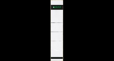 Rugetiket leitz 39x192mm zelfkl grijs | 10 stuks