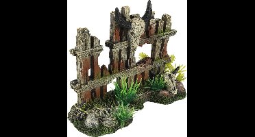 Aqua Della - Aquariumdecoratie - Vissen - Hek Met Hoorns 19,2x7,5x13,5cm - 1st