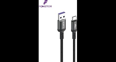FoneTex FT-C01 Data/Oplaadkabel USB C 60W
