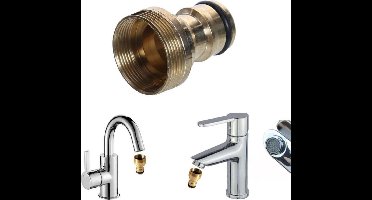 *** Heble® - Universele Keukenkraan - Adapter - Aansluiten Slangen - Kraanstuk - van Heble® ***