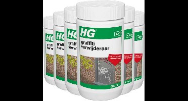 6x HG Graffitiremover 600 ml