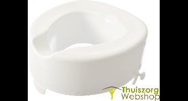Toiletverhoger voor op vierkant toilet : 10 cm verhoging - zonder deksel