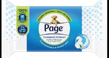 Page Vochtig Toiletpapier Compleet Schoon 38 stuks